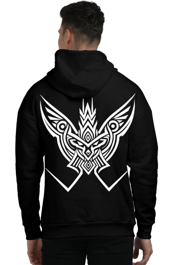 The Beast - Premium Oversized Black Hoodie - Image 3
