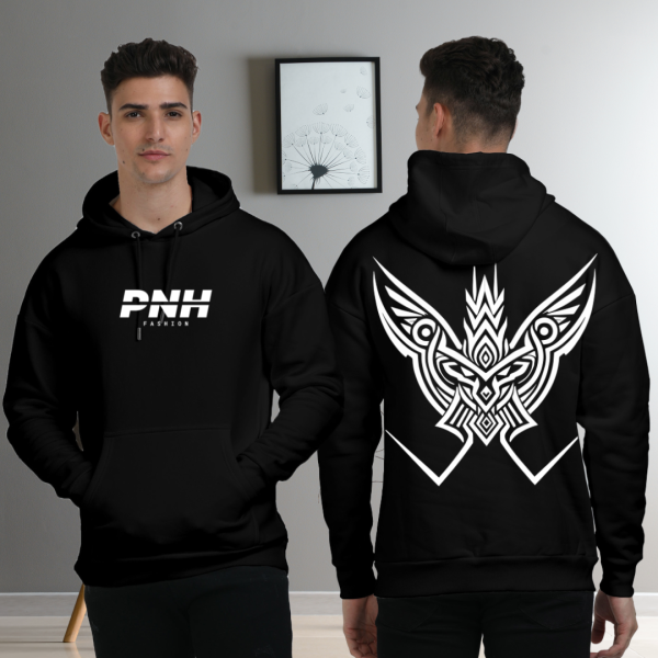 The Beast - Premium Oversized Black Hoodie